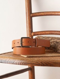 Pied de Biche Ceintures | Ceinture Homme Brute Cognac