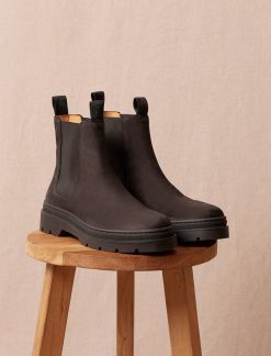 Pied de Biche Boots Et Bottines | Franklin Noir