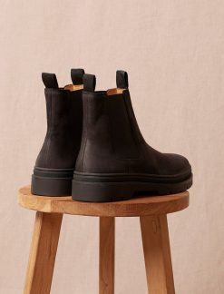 Pied de Biche Boots Et Bottines | Franklin Noir