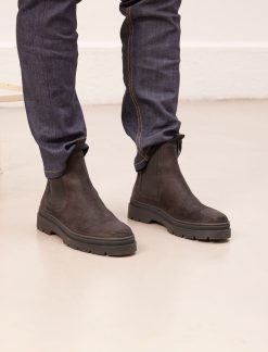 Pied de Biche Boots Et Bottines | Franklin Noir