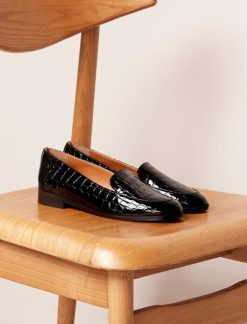 Pied de Biche Mocassins Et Derbies | Lou Noir Croco