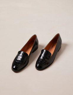 Pied de Biche Mocassins Et Derbies | Lou Noir Croco