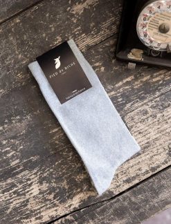 Pied de Biche Chaussettes | Chaussettes Bleu Ciel