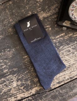 Pied de Biche Chaussettes | Chaussettes Bleu Marine