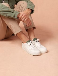 Pied de Biche Sneakers | Vasco Blanc & Cedre