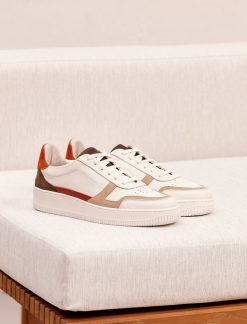 Pied de Biche Sneakers | Vasco Blanc & Kaki