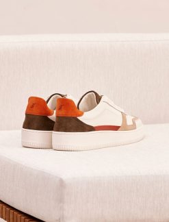 Pied de Biche Sneakers | Vasco Blanc & Kaki