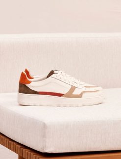 Pied de Biche Sneakers | Vasco Blanc & Kaki