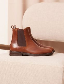 Pied de Biche Boots Et Bottines | Chelsea Boot City Havane