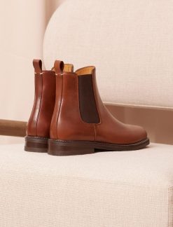 Pied de Biche Boots Et Bottines | Chelsea Boot City Havane