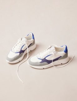 Pied de Biche Sneakers | Tom Bleu Electrique