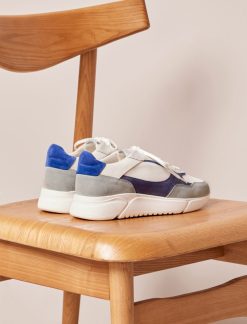 Pied de Biche Sneakers | Tom Bleu Electrique