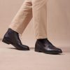 Pied de Biche Boots Et Bottines | Chukka Boots City Noir Grainee