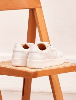 Pied de Biche Sneakers | Vasco Blanc Optique