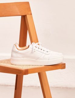 Pied de Biche Sneakers | Vasco Blanc Optique