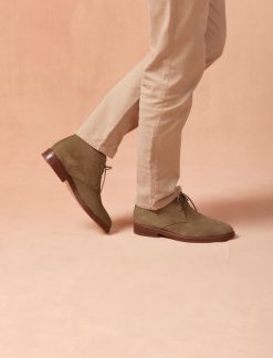 Pied de Biche Boots Et Bottines | Marius Vert De Gris