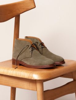 Pied de Biche Boots Et Bottines | Marius Vert De Gris