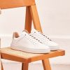 Pied de Biche Sneakers | Lino Blanc & Grege