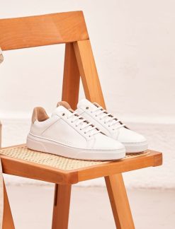 Pied de Biche Sneakers | Lino Blanc & Grege