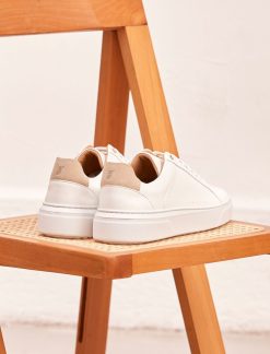 Pied de Biche Sneakers | Lino Blanc & Grege