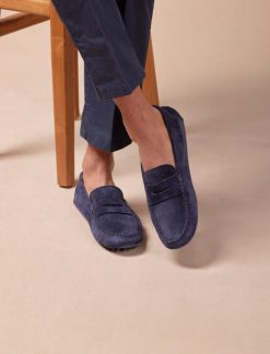 Pied de Biche Mocassins & Derbies | Basile Navy