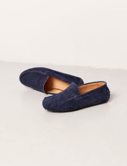 Pied de Biche Mocassins & Derbies | Basile Navy