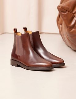 Pied de Biche Boots Et Bottines | Chelsea Boot City Bourgogne