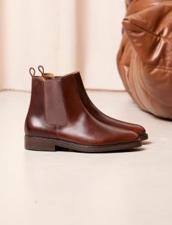 Pied de Biche Boots Et Bottines | Chelsea Boot City Bourgogne