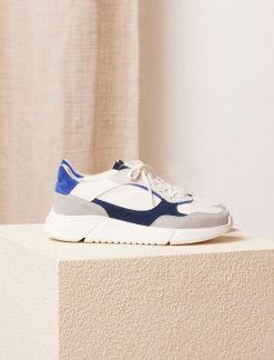 Pied de Biche Sneakers | Tom Bleu Electrique