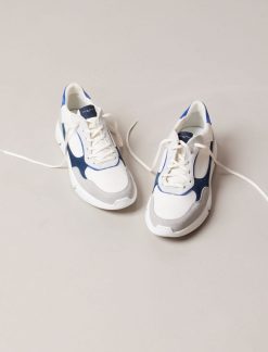 Pied de Biche Sneakers | Tom Bleu Electrique