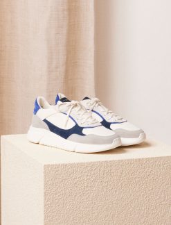 Pied de Biche Sneakers | Tom Bleu Electrique