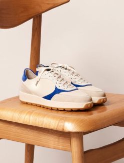 Pied de Biche Sneakers | Matteo Bleu Electrique