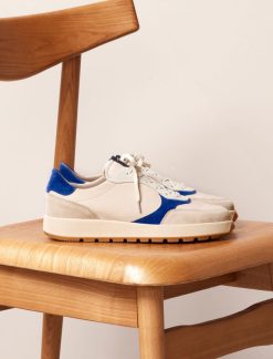 Pied de Biche Sneakers | Matteo Bleu Electrique