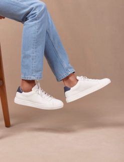 Pied de Biche Sneakers | Billy Blanc & Bleu