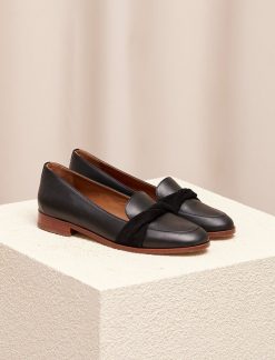 Pied de Biche Mocassins Et Derbies | Lilly Noir