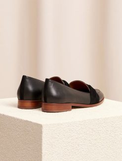 Pied de Biche Mocassins Et Derbies | Lilly Noir