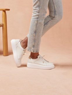 Pied de Biche Sneakers | Chiara Blanc & Dore