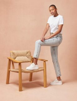 Pied de Biche Sneakers | Chiara Blanc & Dore