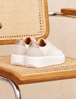 Pied de Biche Sneakers | Chiara Blanc & Dore