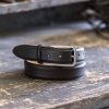 Pied de Biche Ceintures | Ceinture Homme Classique Noir