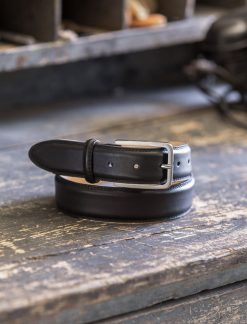 Pied de Biche Ceintures | Ceinture Homme Classique Noir